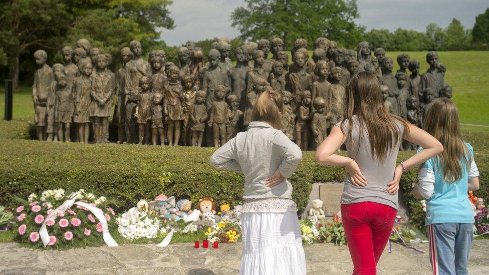 Lidice memorial