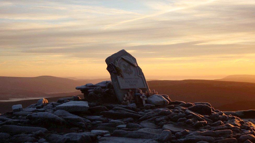 Sunrise on Pen y Fan in the Brecon Beacons