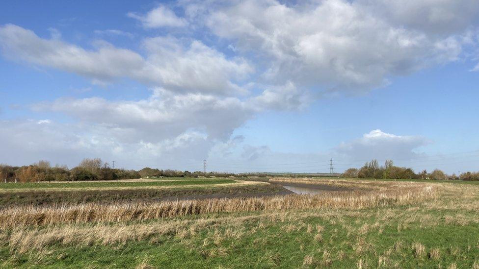 Site Of The Planned Bridgwater Tidal Barrier