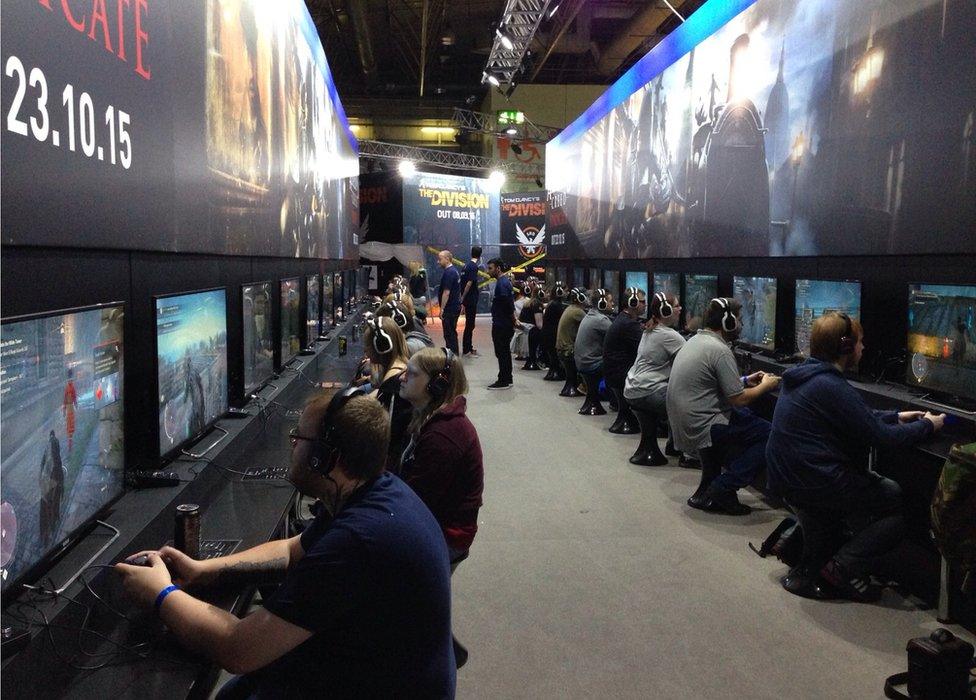 EGX gaming event