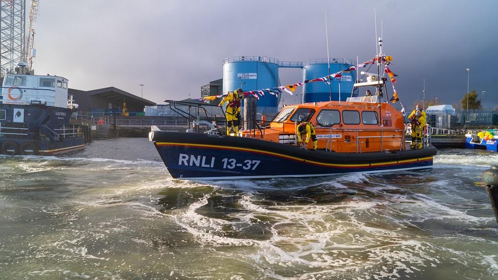 Invergordon's new lifeboat