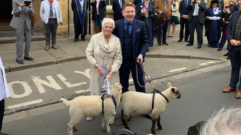 Dame Judi Dench and Sir Kenneth Branagh