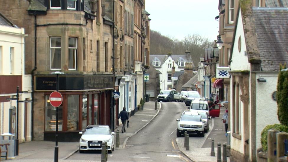 Dunblane town centre