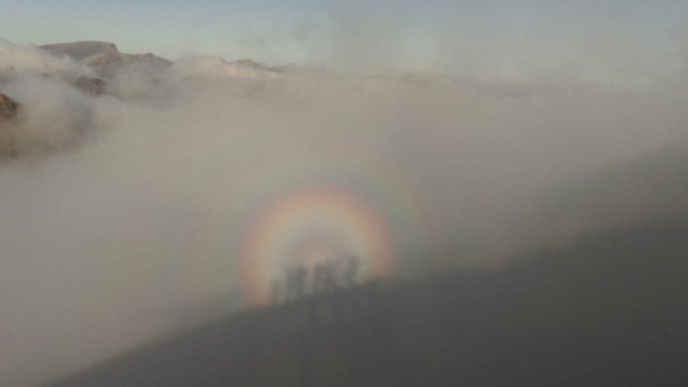 Carol Purcell's brocken spectre