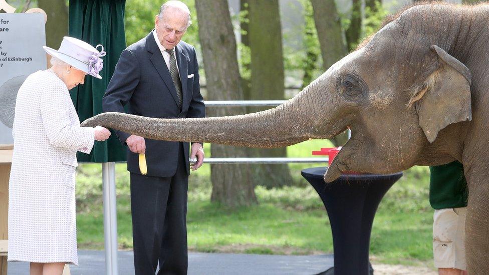 Queen Elizabeth II and Prince Philip