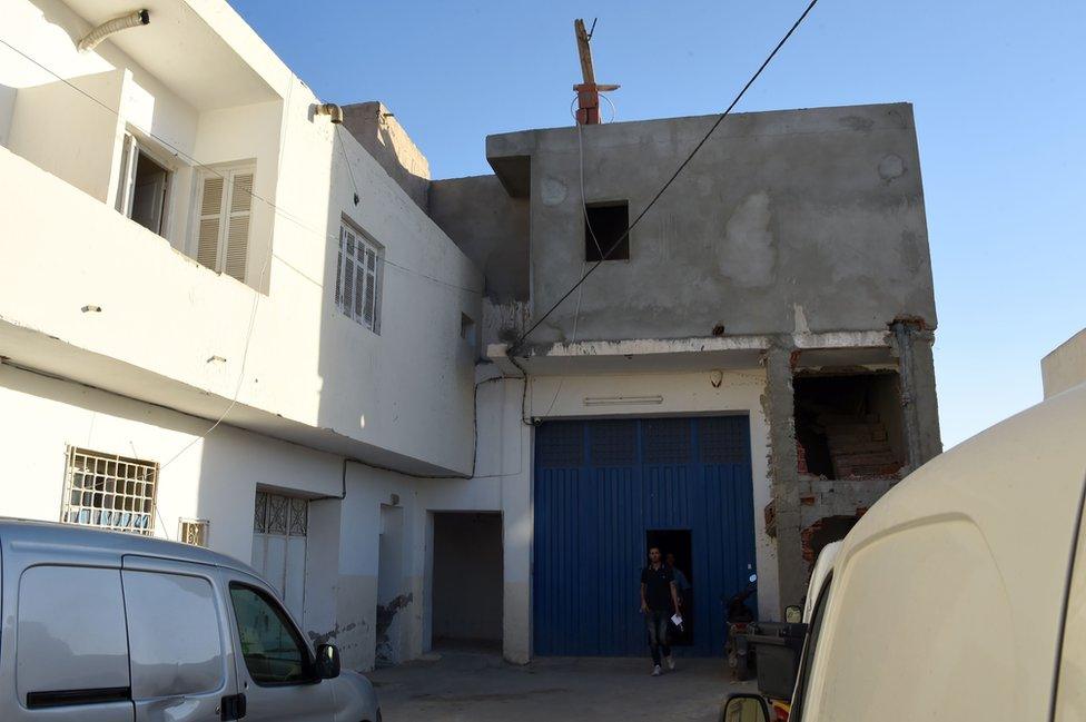 Lahouaiej-Bouhlel family home in Msaken, Tunisia