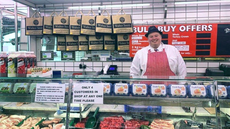 Mark Healey of Walter Smith Butchers