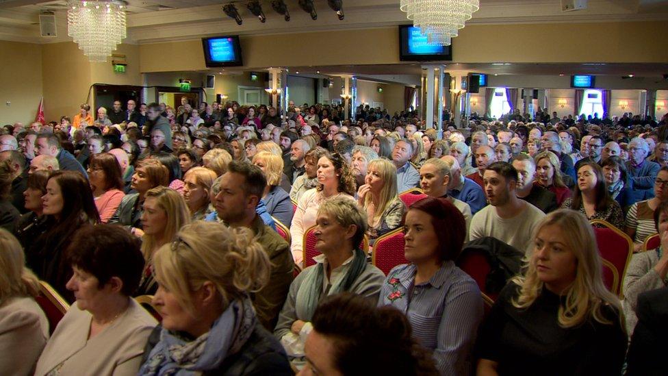 Hundreds of people showed up to hear protesters and politicians discuss plans to save Newry's 24-hour ED