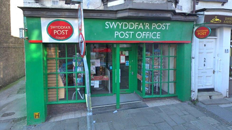 Former Conwy town centre post office