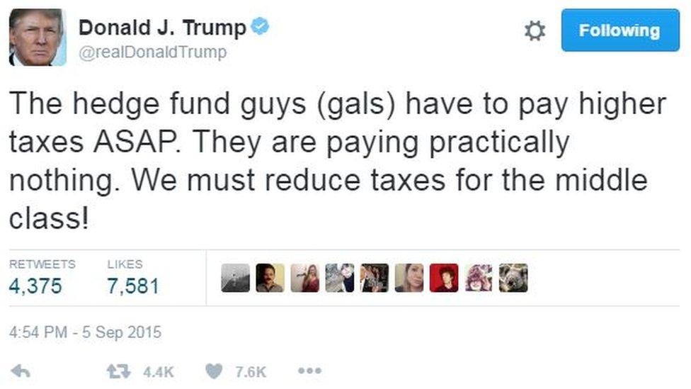 Trump tweet