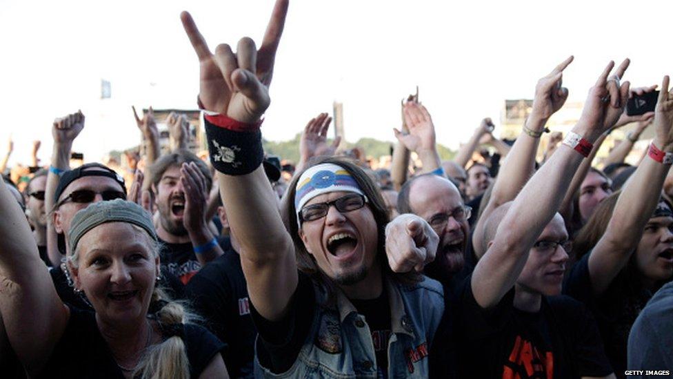 Iron Maiden fans