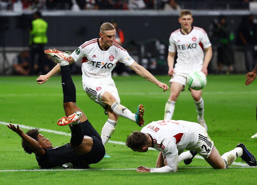 Aberdeen v Eintracht Frankfurt