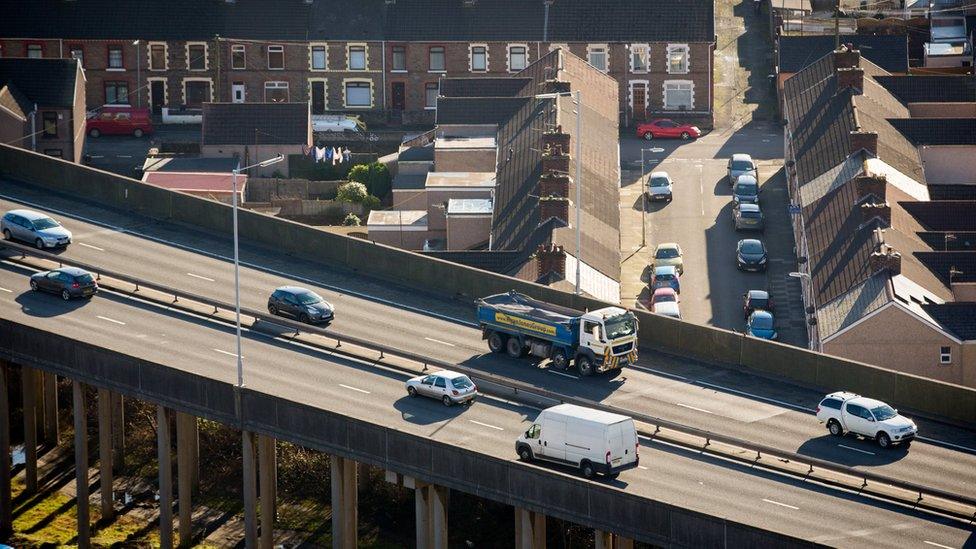 Port Talbot and the M4 today