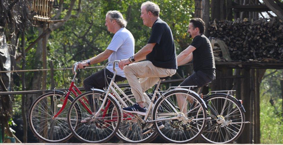 James May, Jeremy Clarkson and Richard Hammond