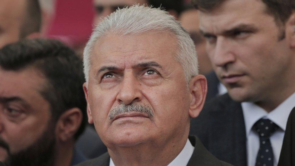 Turkey"s Prime Minister Binali Yildirim