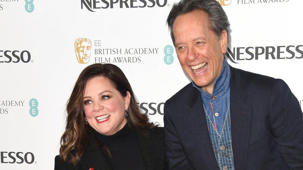 Melissa McCarthy and Richard E Grant