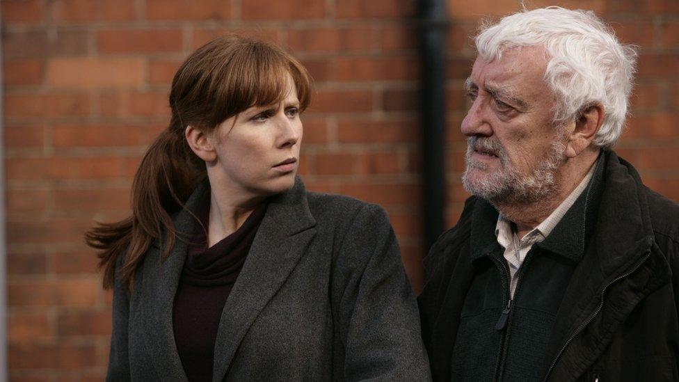 Catherine Tate and Bernard Cribbins