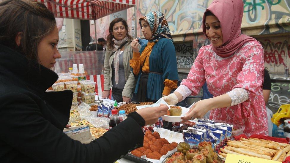 Turkish street food in Kreuzberg, Berlin - file pic