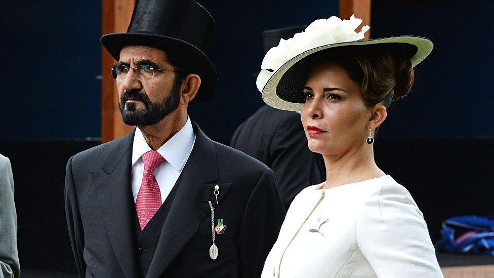 Princess Haya and Sheikh Mohammed