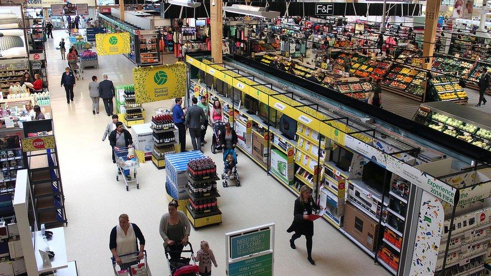 Tesco Extra store in Lincoln