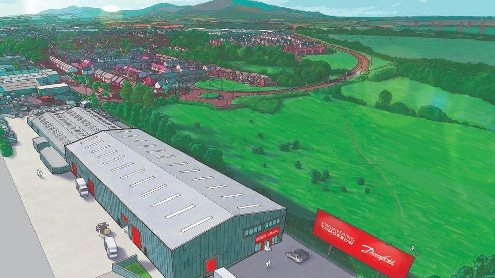 CGI of new facility at Loanhead