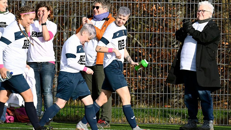 McDermid supporting women's team named after her