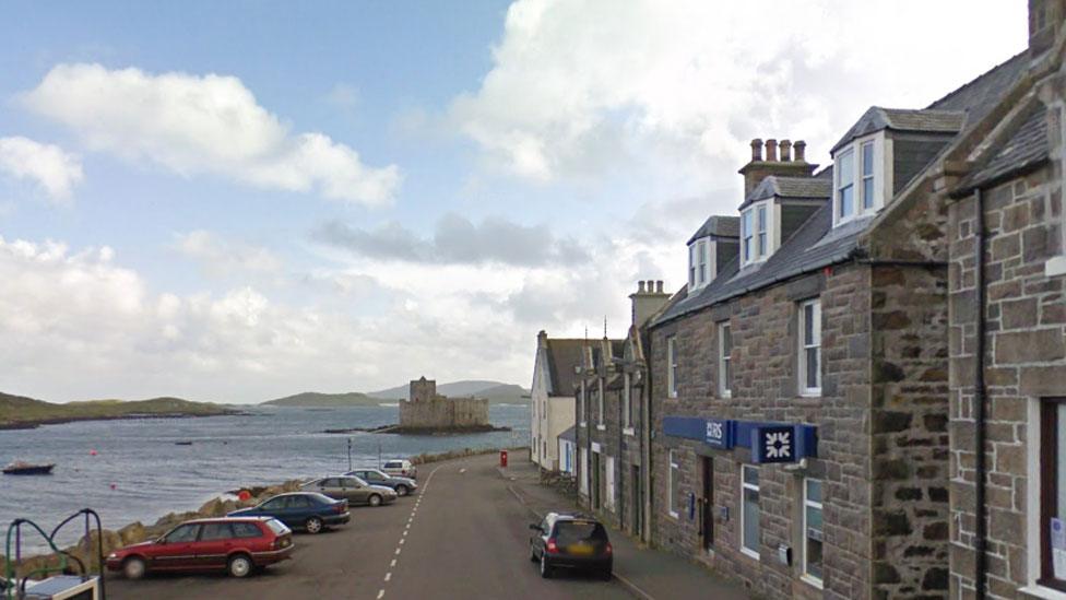 RBS branch in Castlebay, Barra