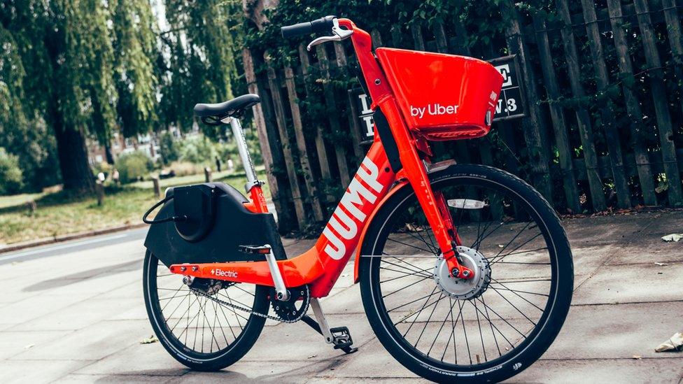 Uber Jump bike