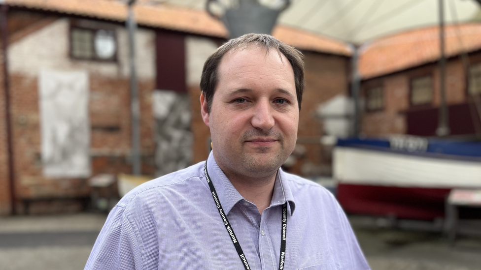 Philip Miles, curator of Great Yarmouth's Time And Tide museum