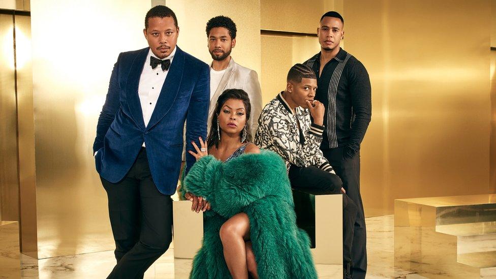 The cast of Empire