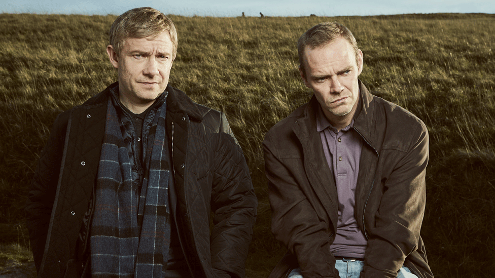 Martin Freeman and Joe Absolom