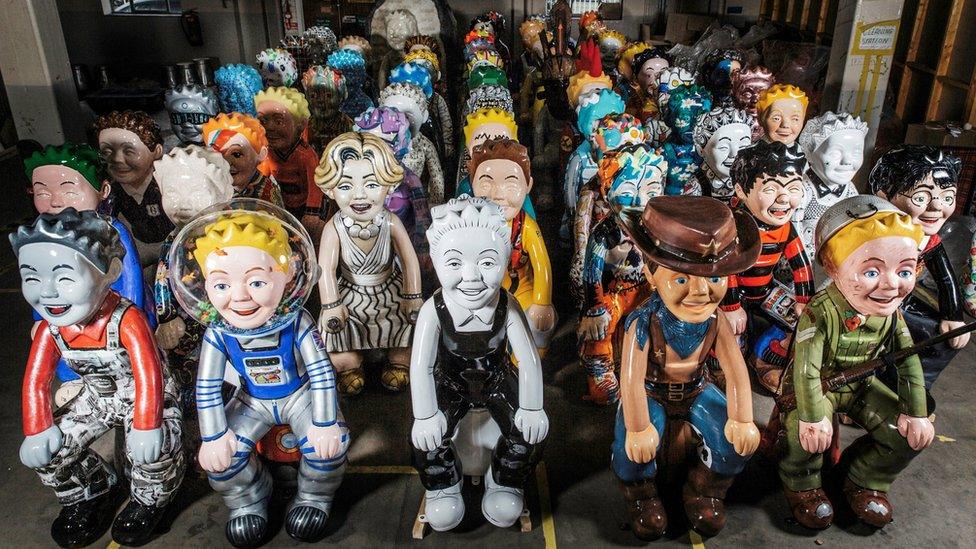 Oor Wullie sculptures