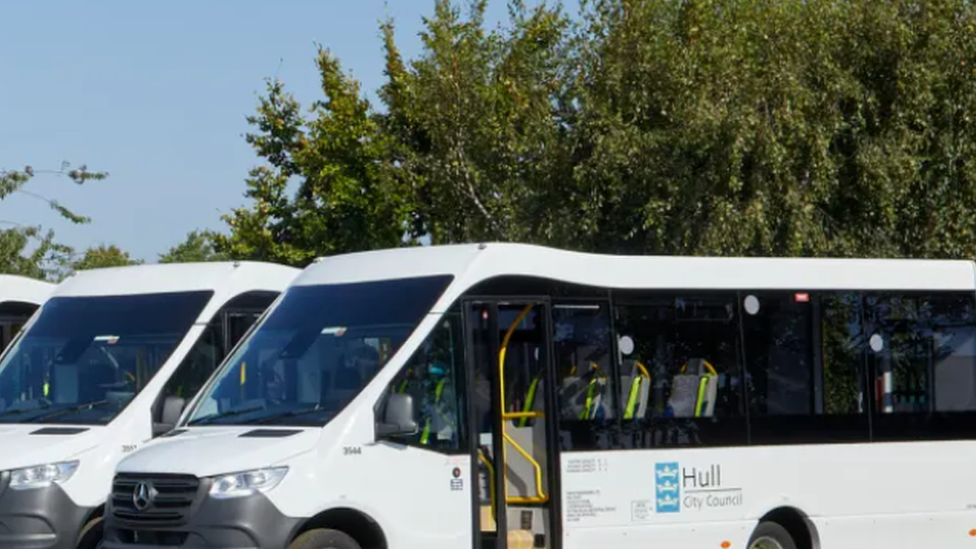 Accessible buses in Hull