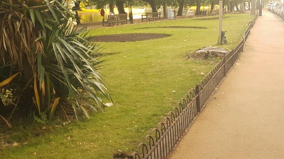 An updated walkway on Bedford's embankment