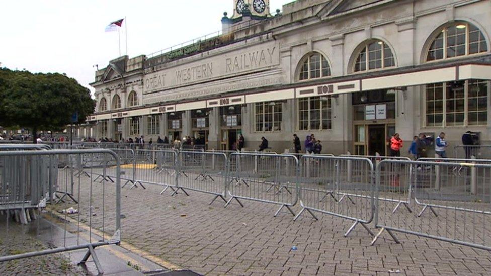 New queuing system trial at Cardiff Central train station