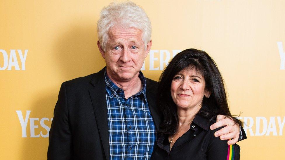 Richard Curtis and Emma Freud