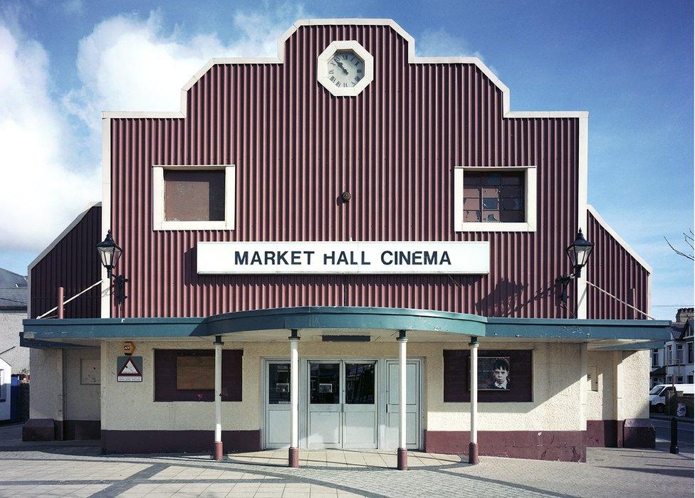 The Market Hall in Brynmawr, taken in 1999