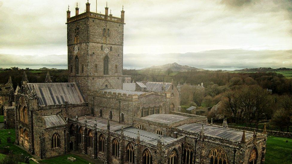 Will Lawrence captured this shot of St Davids Cathedral on his annual St David's Day visit