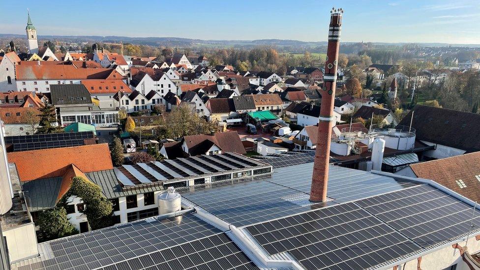 Abensberg brewery roof