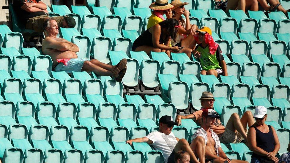 Cricket spectators