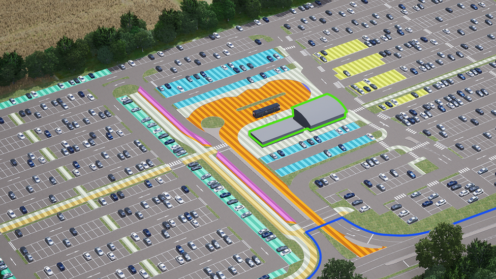 Park and ride visualisation