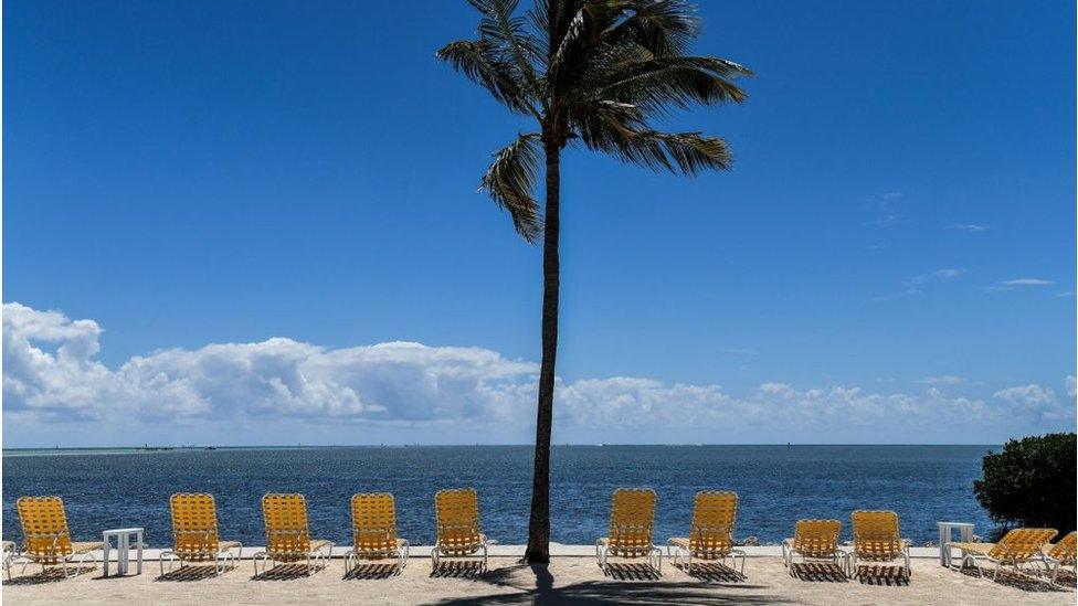 Empty beach, Florida