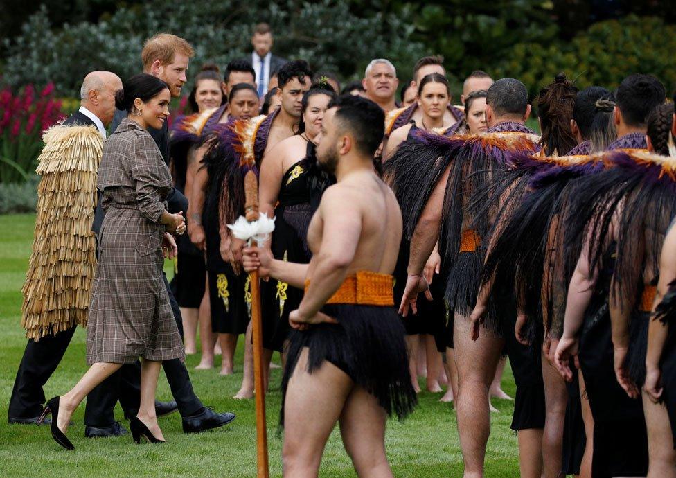 The duke and duchess in Wellington