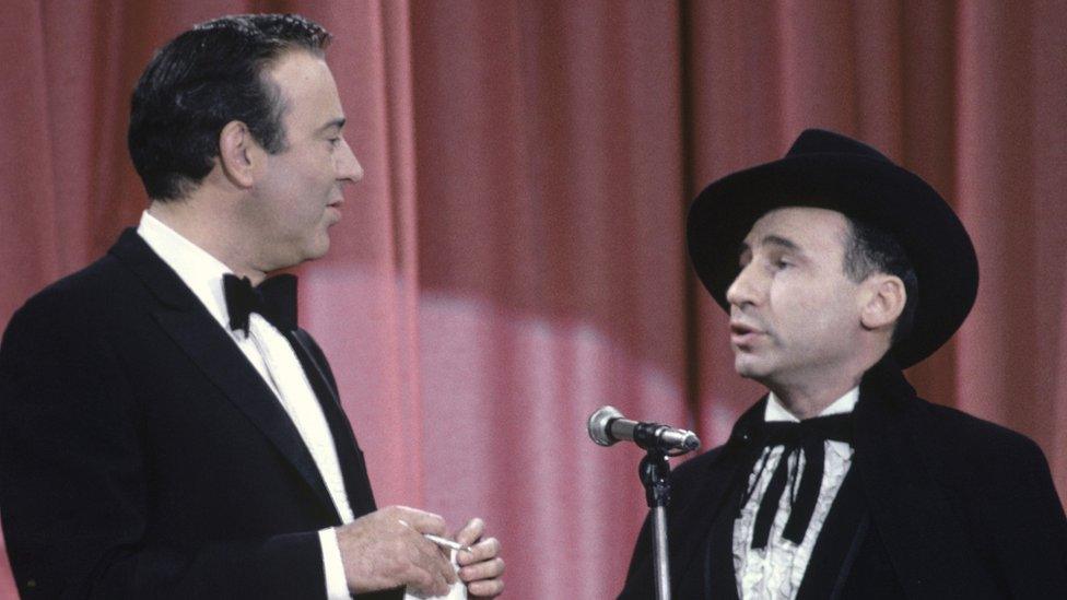 Carl Reiner and Mel Brooks