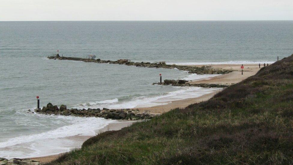 Groynes Hengistbury Head