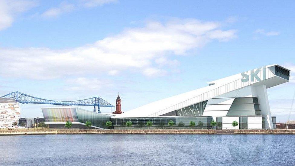 Proposed Middlesbrough snow centre