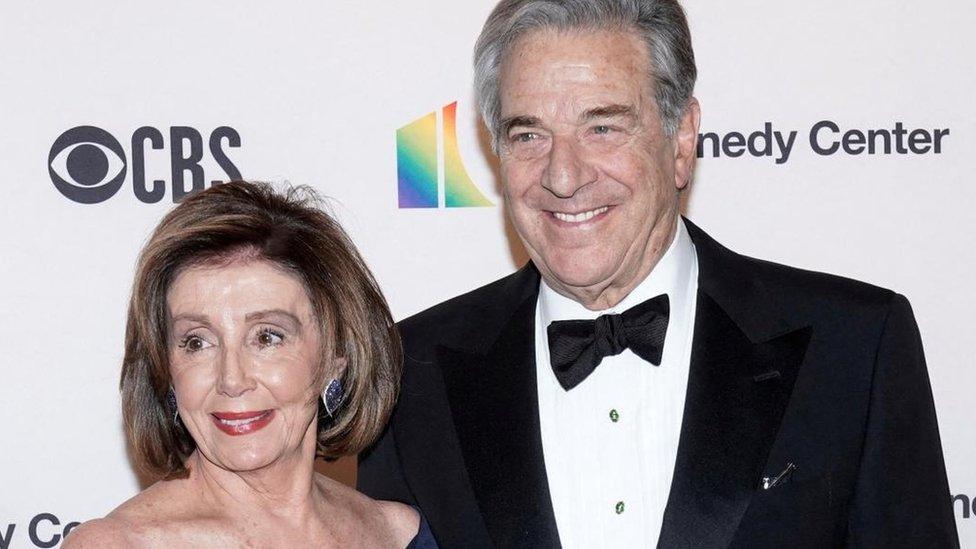 Speaker of the House Nancy Pelosi (D-CA) and her husband Paul Pelosi