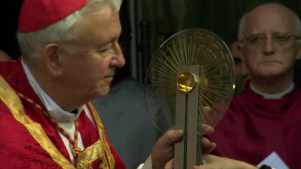 Clergy at Westminster Cathedral