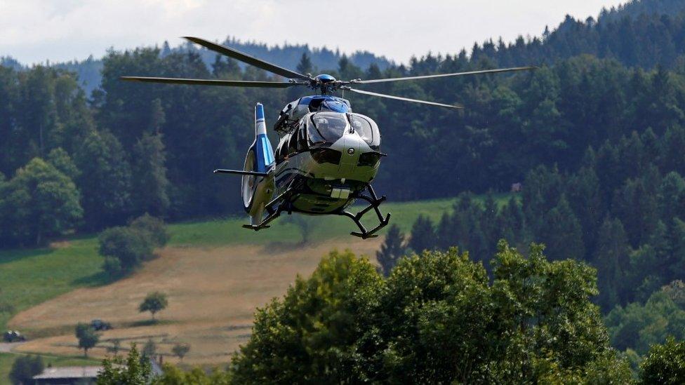 Police helicopter in Black Forest search, 14 Jul 20