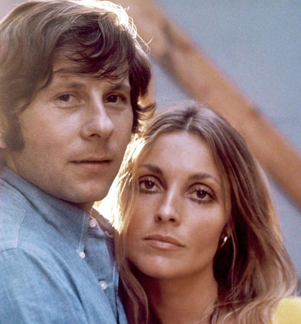 Actress Sharon Tate and her husband Roman Polanski